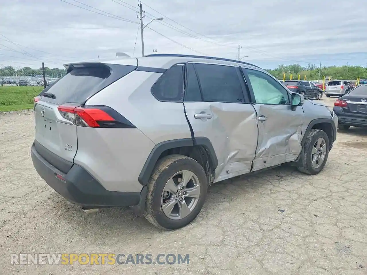 3 Photograph of a damaged car 2T3RWRFV5SW271390 TOYOTA RAV4 2025