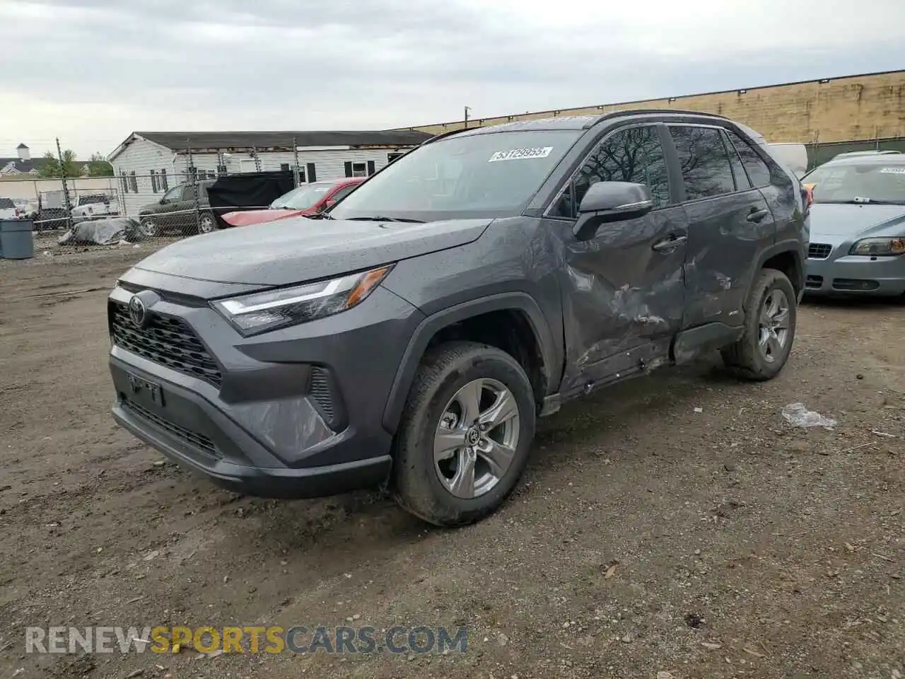 1 Photograph of a damaged car 2T3RWRFV6SW257692 TOYOTA RAV4 2025