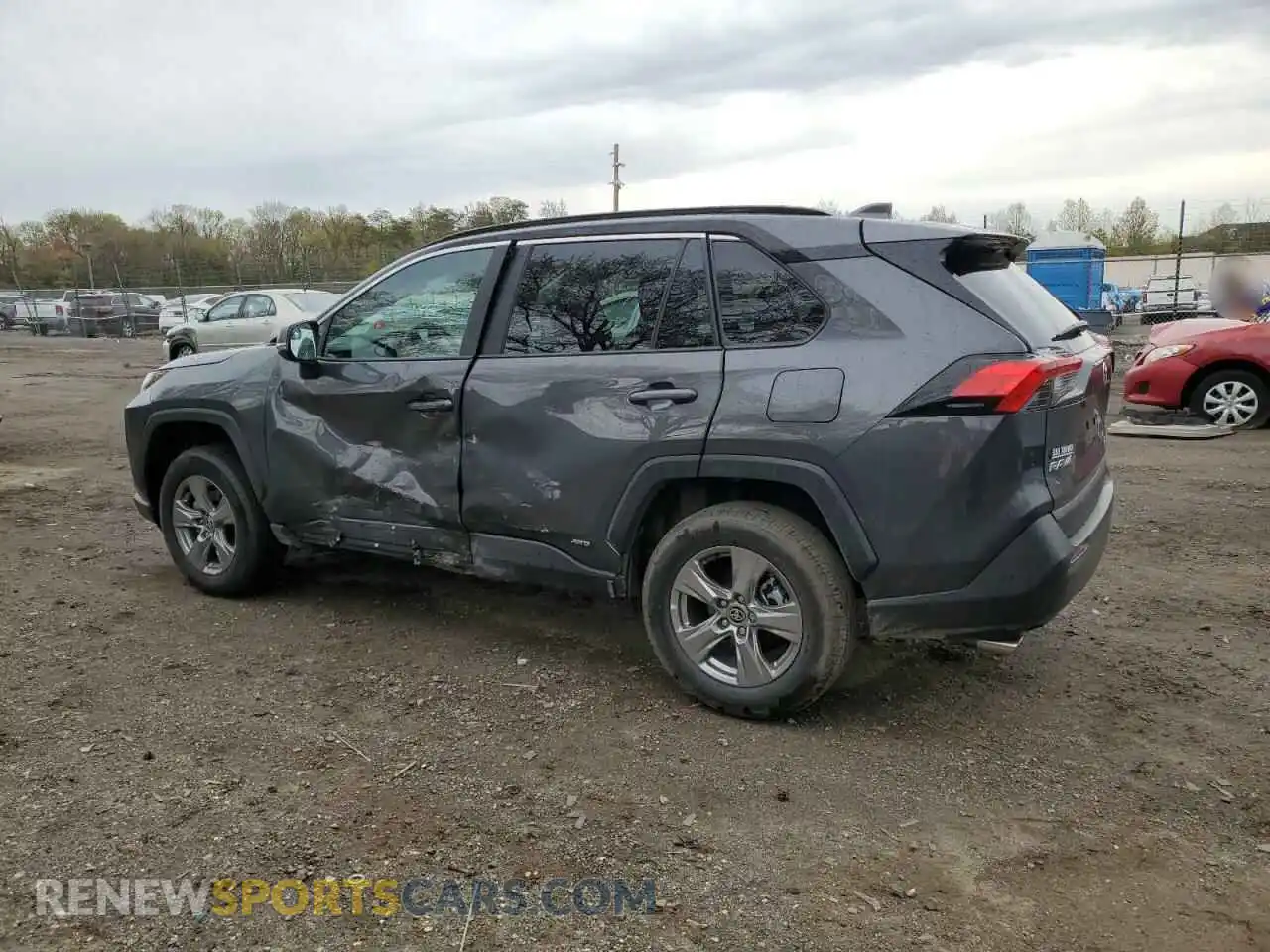 2 Photograph of a damaged car 2T3RWRFV6SW257692 TOYOTA RAV4 2025