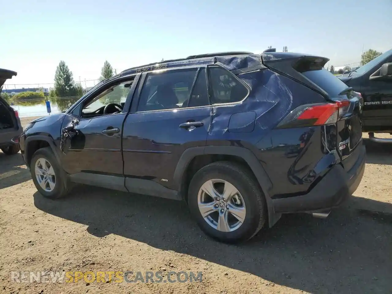 2 Photograph of a damaged car 2T3RWRFV6SW267123 TOYOTA RAV4 2025