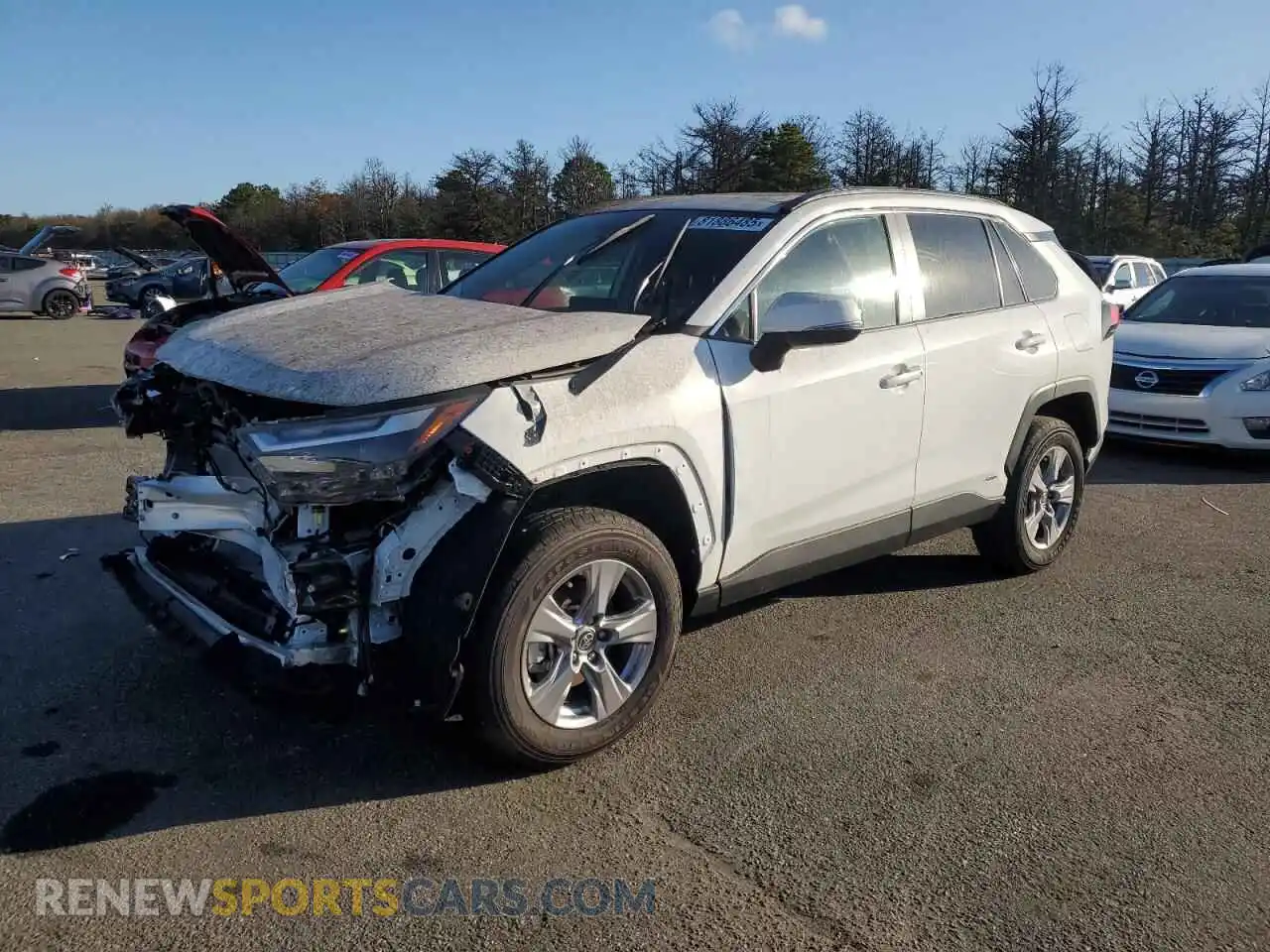 1 Photograph of a damaged car 2T3RWRFV6SW284097 TOYOTA RAV4 2025