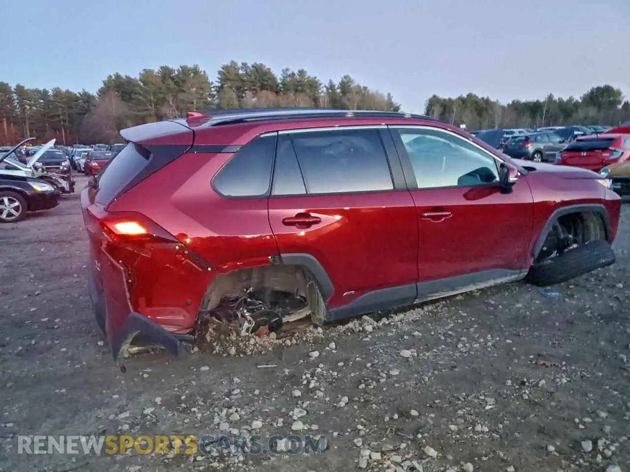 3 Photograph of a damaged car 2T3RWRFV7SW265929 TOYOTA RAV4 2025