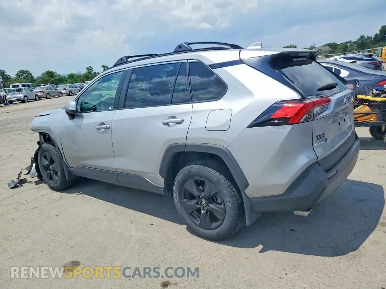 2 Photograph of a damaged car 2T3RWRFV7SW275280 TOYOTA RAV4 2025