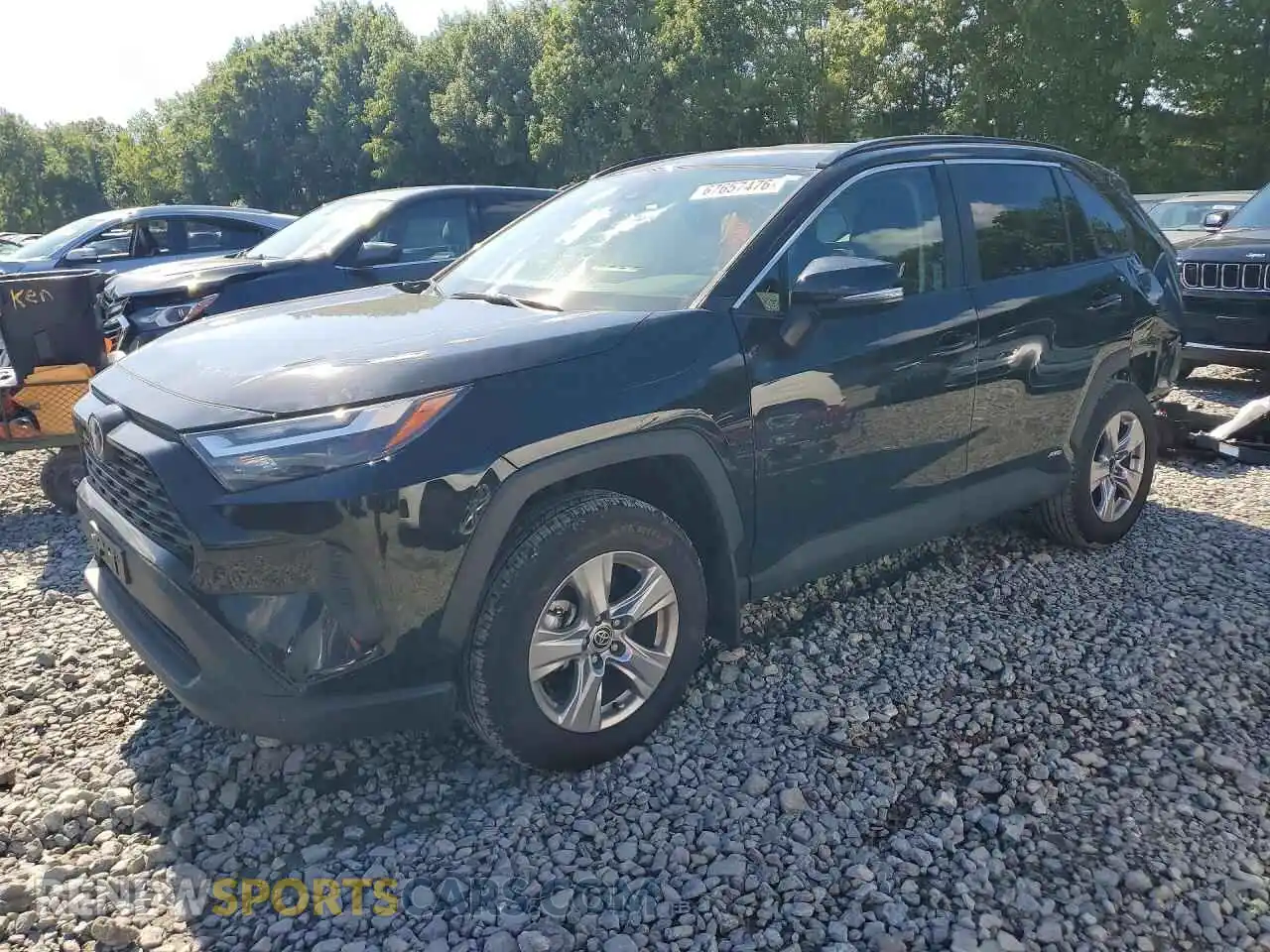 1 Фотография поврежденного автомобиля 2T3RWRFV7SW277577 TOYOTA RAV4 2025