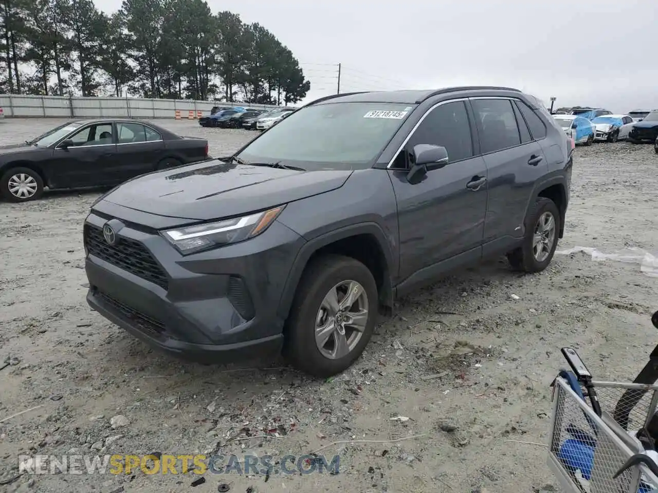 1 fotografías del automóvil dañado 2T3RWRFV7SW279460 TOYOTA RAV4 2025