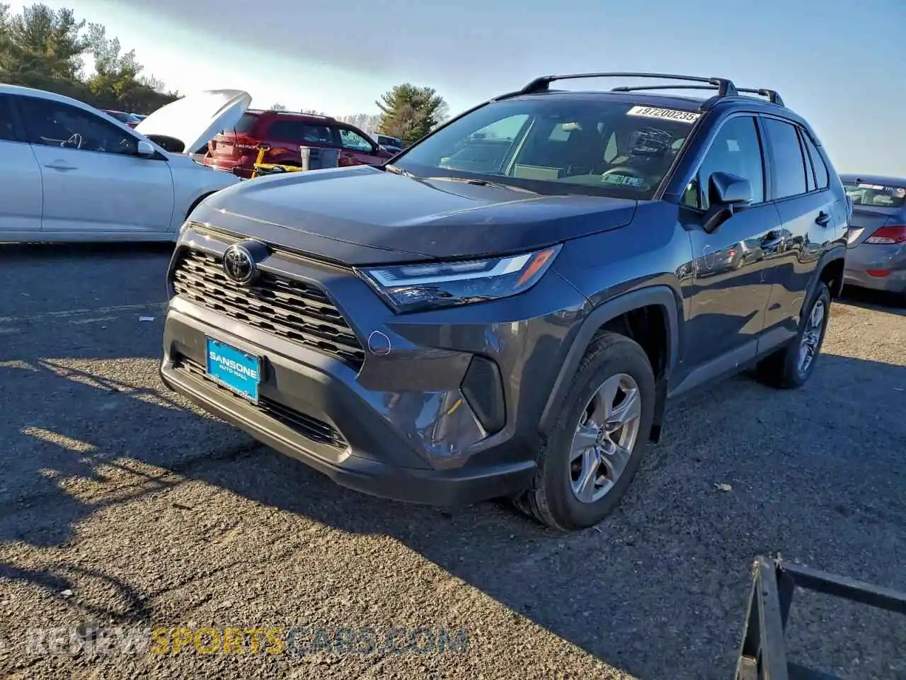1 Photograph of a damaged car 2T3RWRFV7SW280429 TOYOTA RAV4 2025