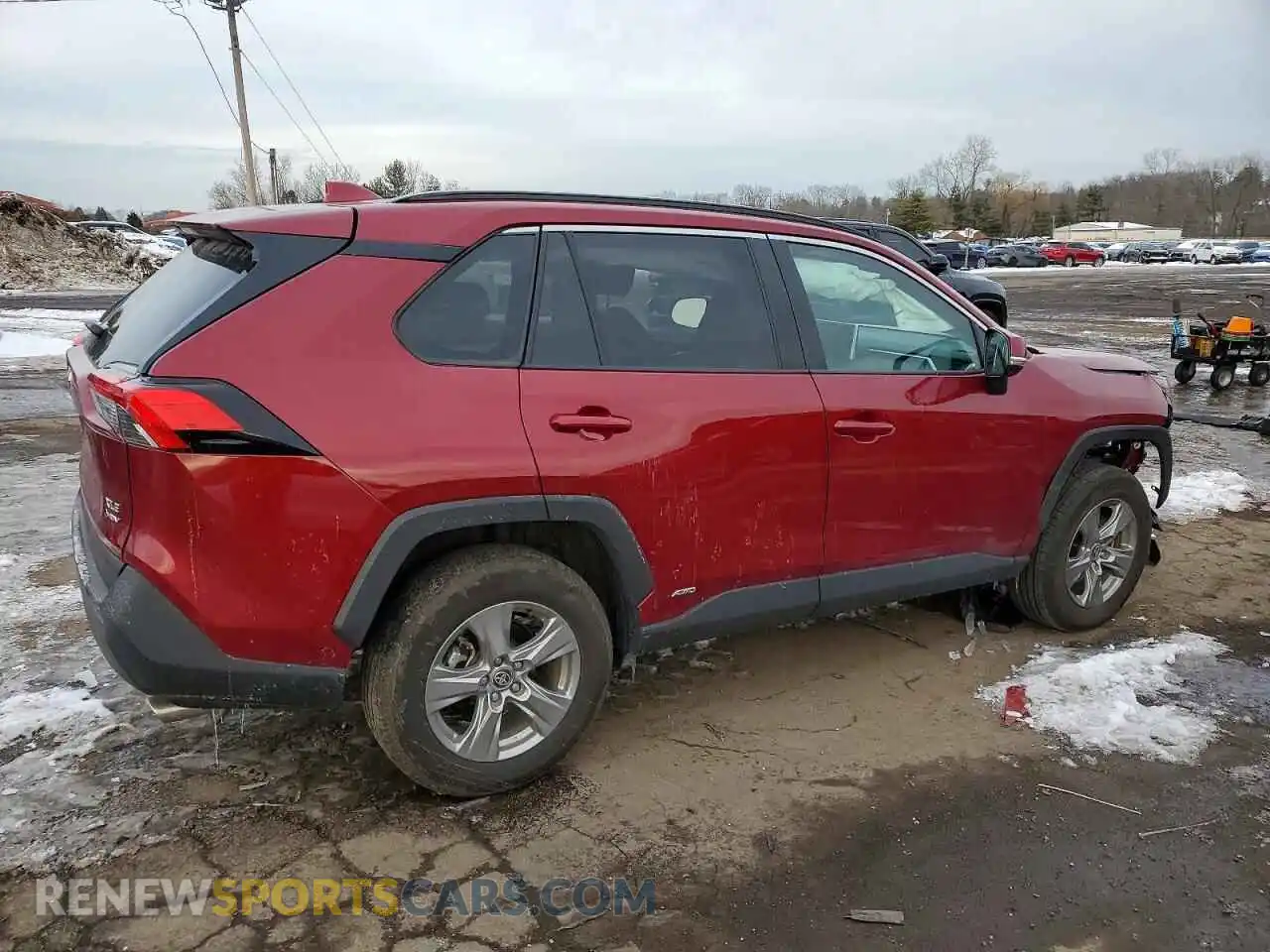 3 Photograph of a damaged car 2T3RWRFV8SW262988 TOYOTA RAV4 2025