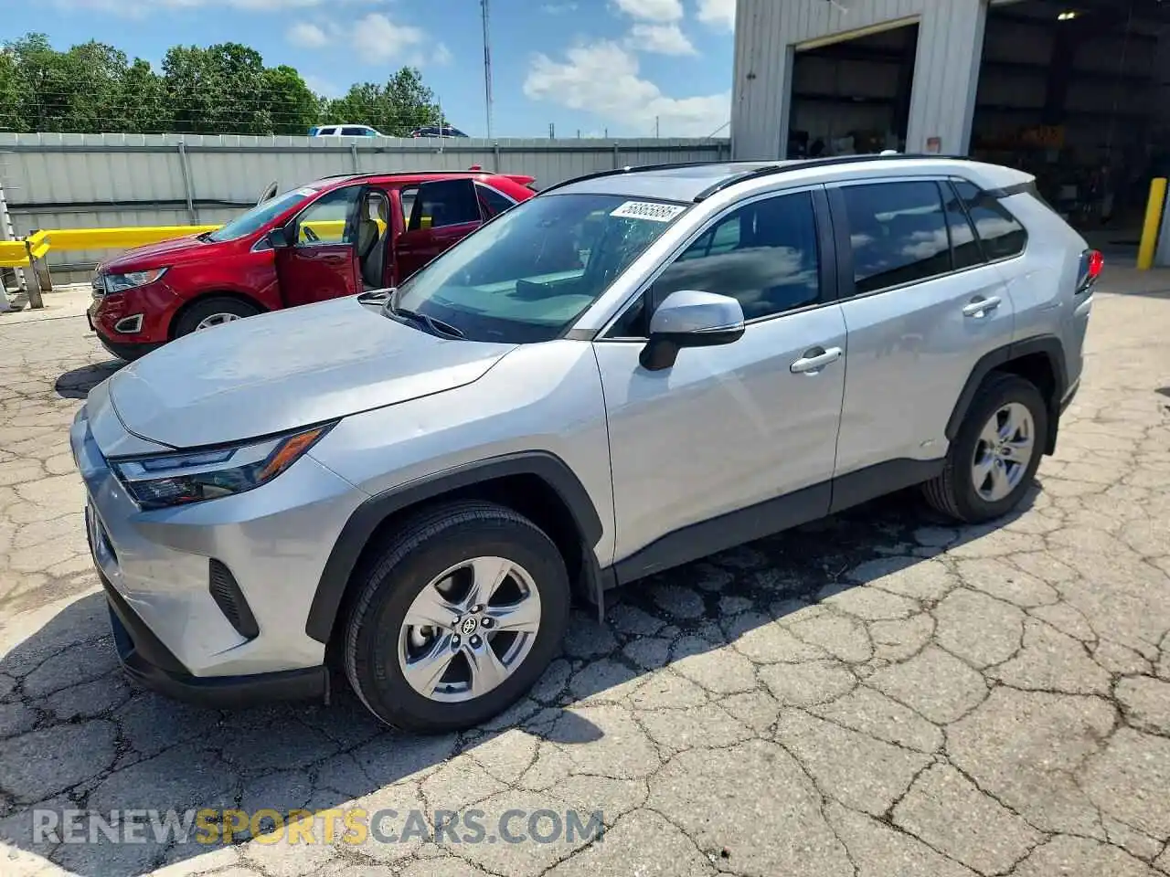 1 fotografías del automóvil dañado 2T3RWRFV9SW253992 TOYOTA RAV4 2025