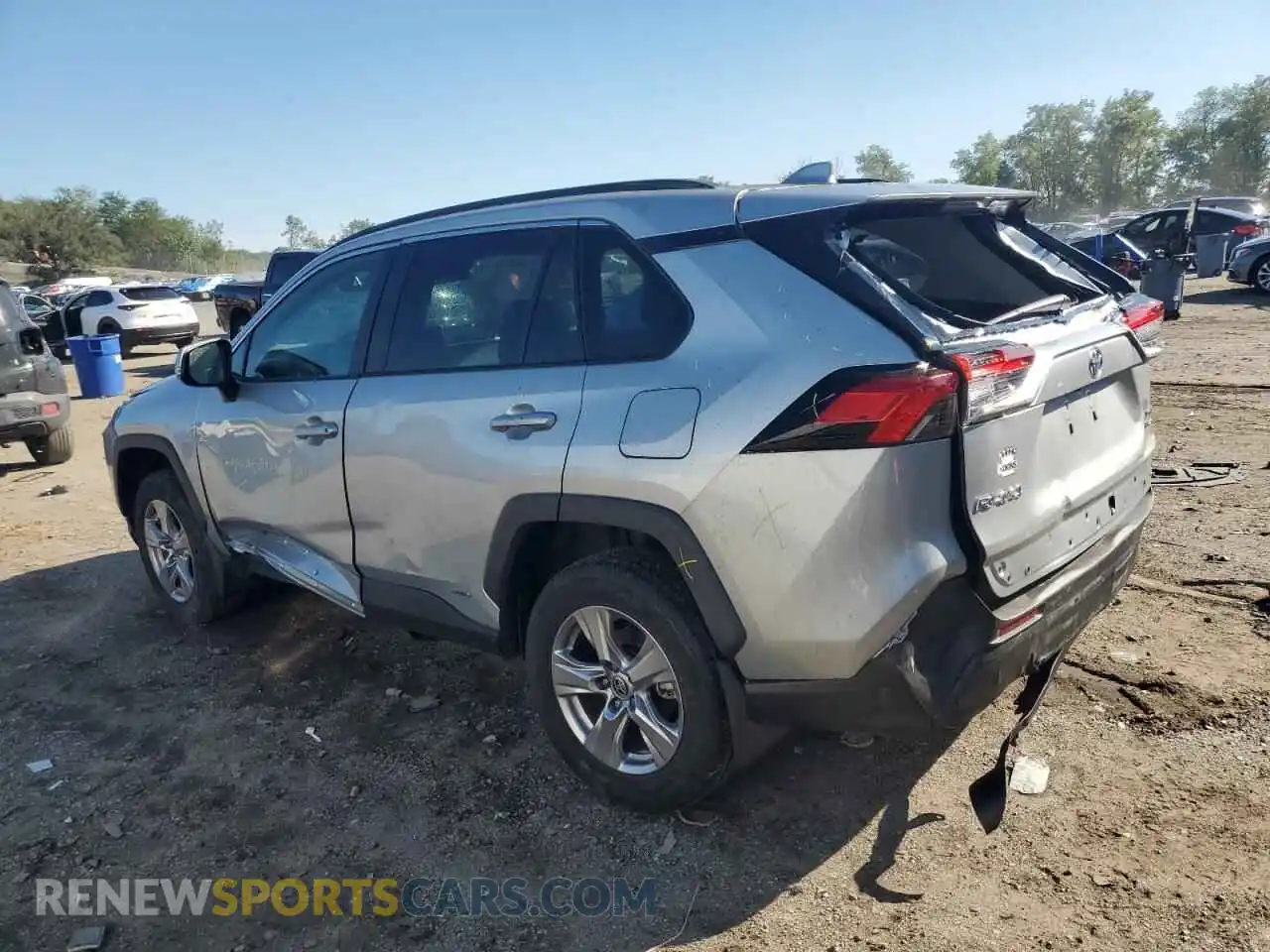 2 Photograph of a damaged car 2T3RWRFV9SW261672 TOYOTA RAV4 2025