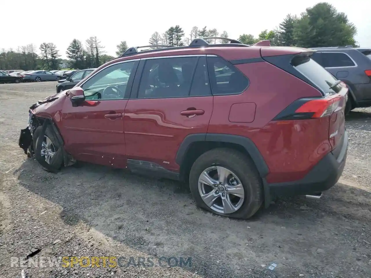 2 Photograph of a damaged car 2T3RWRFV9SW263941 TOYOTA RAV4 2025