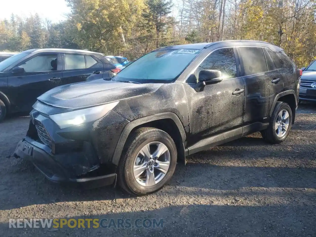 1 Photograph of a damaged car 2T3RWRFVXSW277959 TOYOTA RAV4 2025