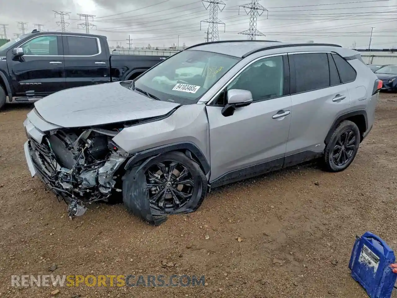 1 Photograph of a damaged car 2T3T6RFV5SW088965 TOYOTA RAV4 2025