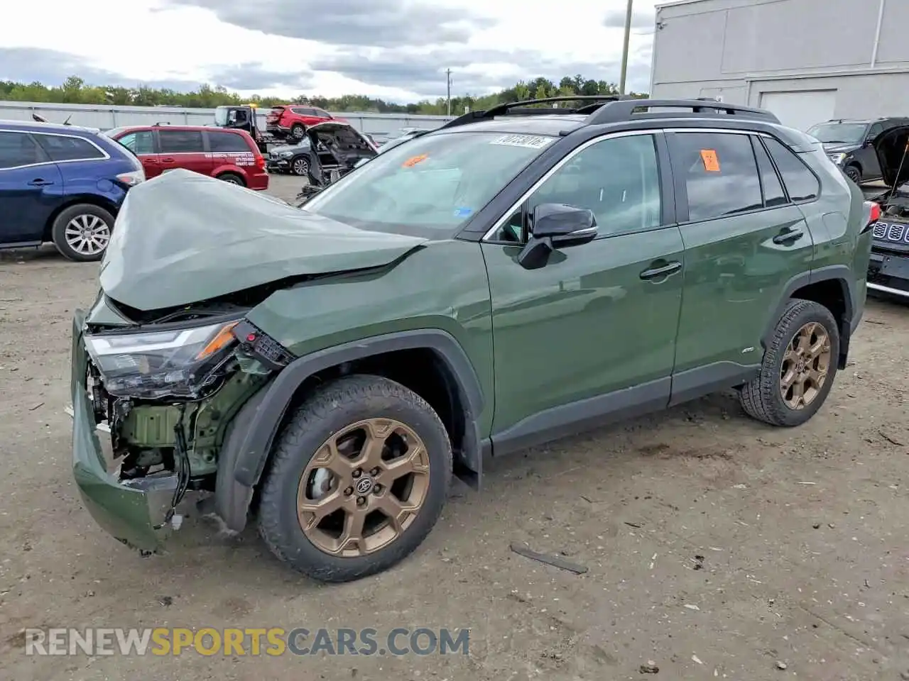 1 Photograph of a damaged car 2T3UWRFV1SW290626 TOYOTA RAV4 2025