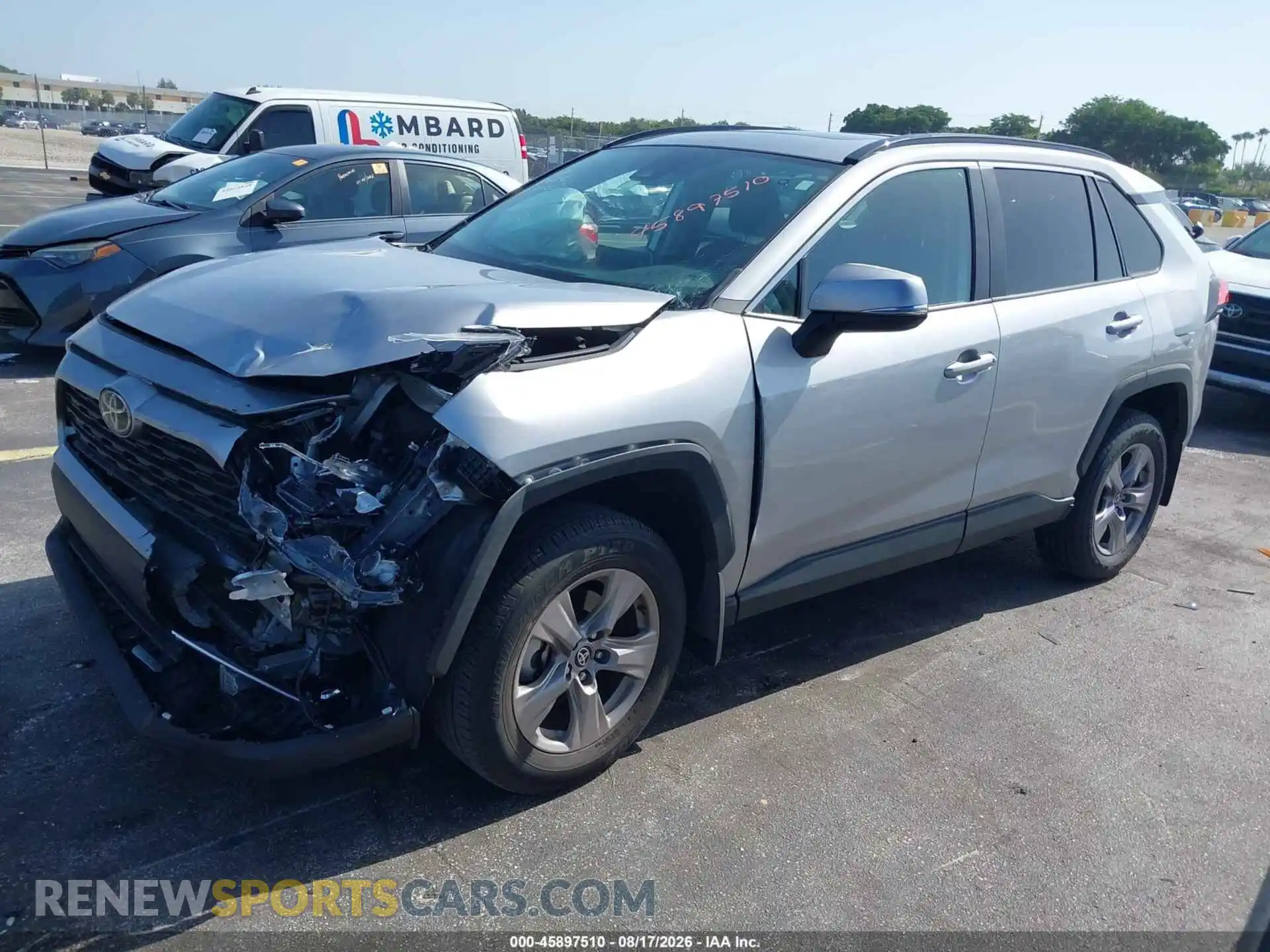 2 fotografías del automóvil dañado 2T3W1RFV0SC306596 TOYOTA RAV4 2025