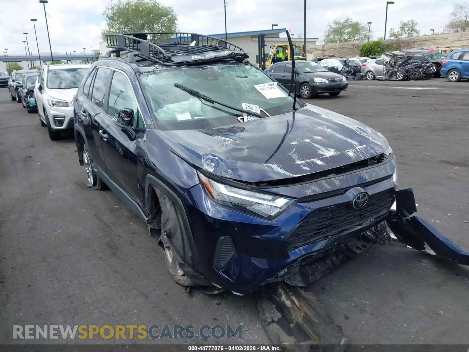 1 Photograph of a damaged car 2T3W1RFV0SW375819 TOYOTA RAV4 2025
