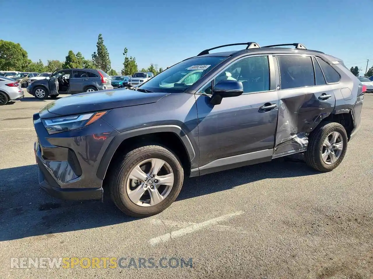 1 Photograph of a damaged car 2T3W1RFV0SW395679 TOYOTA RAV4 2025