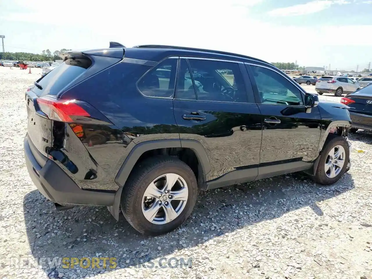 3 fotografías del automóvil dañado 2T3W1RFV1SC306767 TOYOTA RAV4 2025
