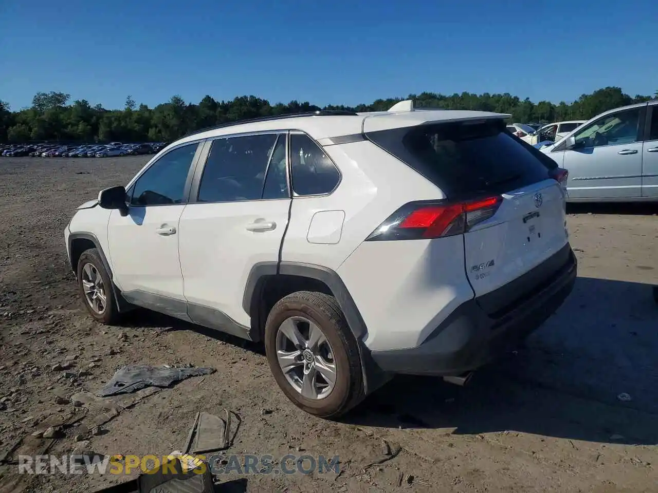 2 Photograph of a damaged car 2T3W1RFV1SC312049 TOYOTA RAV4 2025