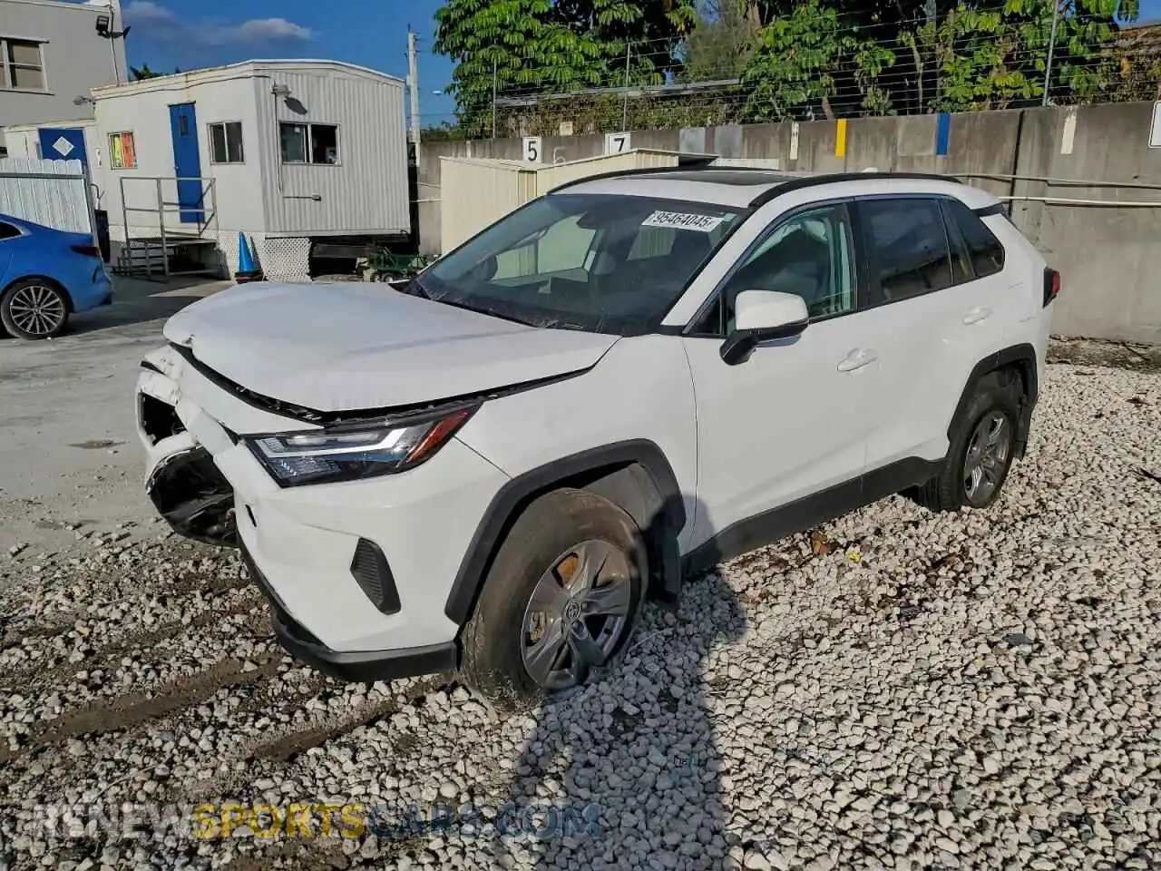 1 Photograph of a damaged car 2T3W1RFV1SC336030 TOYOTA RAV4 2025