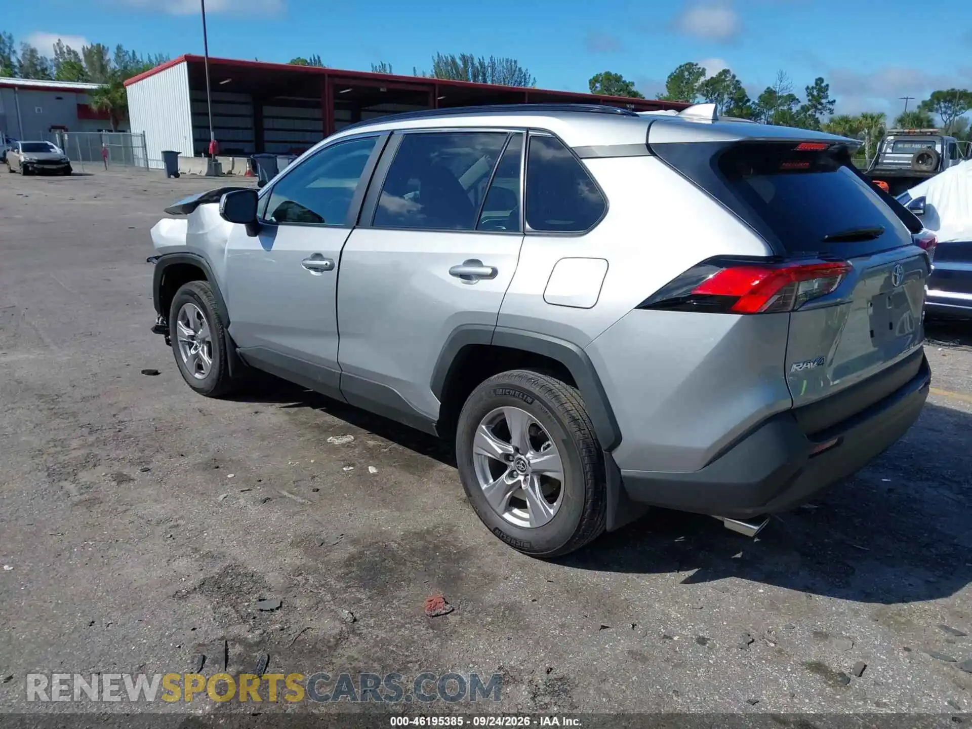 3 fotografías del automóvil dañado 2T3W1RFV1SC347903 TOYOTA RAV4 2025