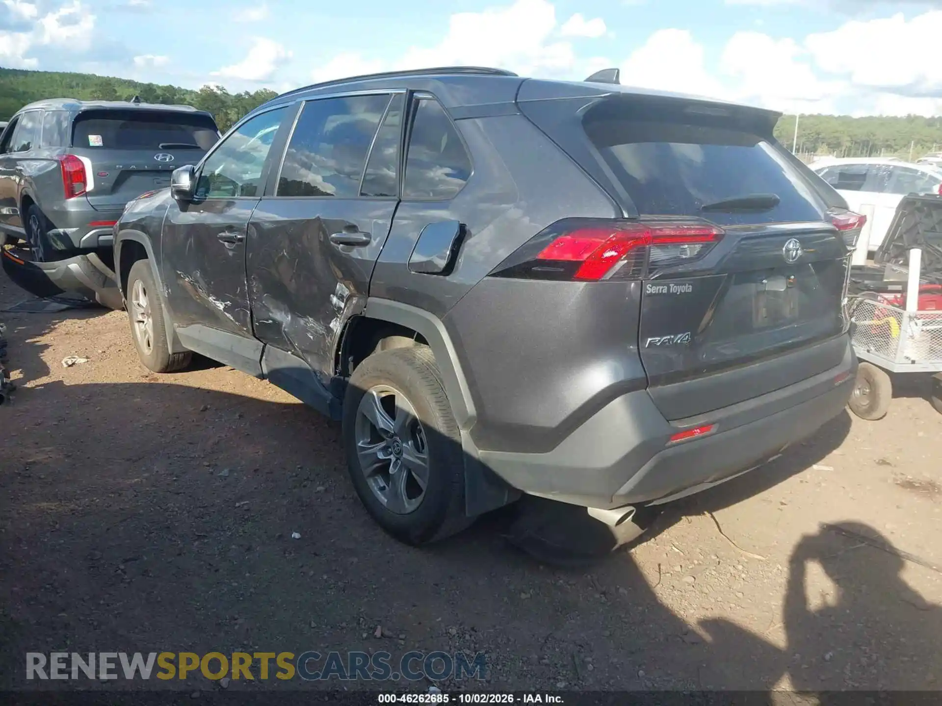 3 Photograph of a damaged car 2T3W1RFV1SC349764 TOYOTA RAV4 2025