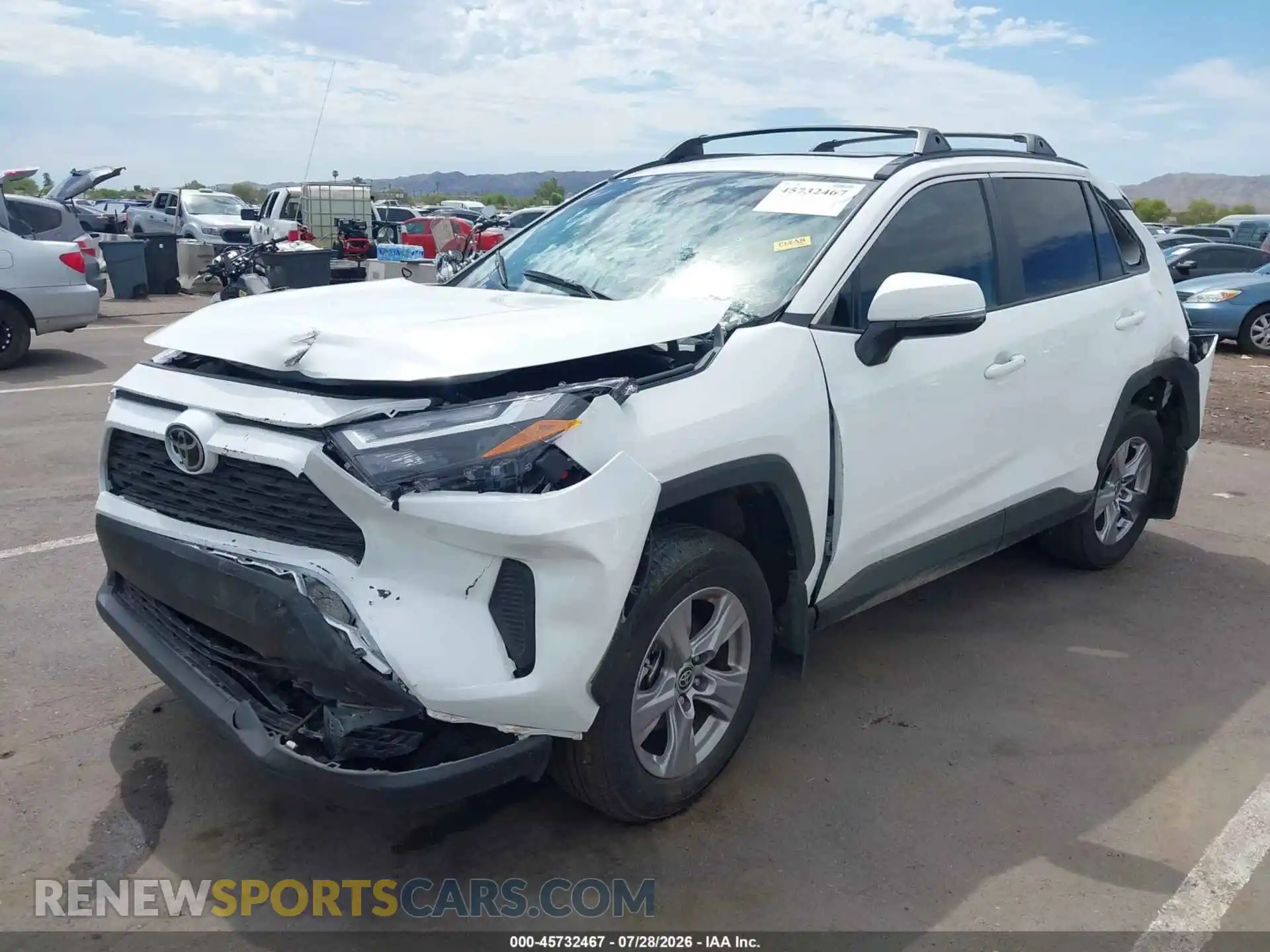 2 Фотография поврежденного автомобиля 2T3W1RFV1SW403952 TOYOTA RAV4 2025