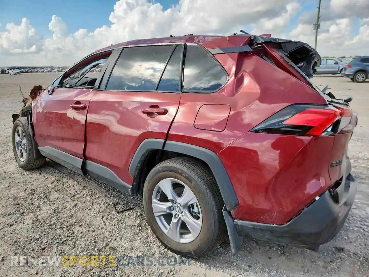 2 fotografías del automóvil dañado 2T3W1RFV1SW420606 TOYOTA RAV4 2025