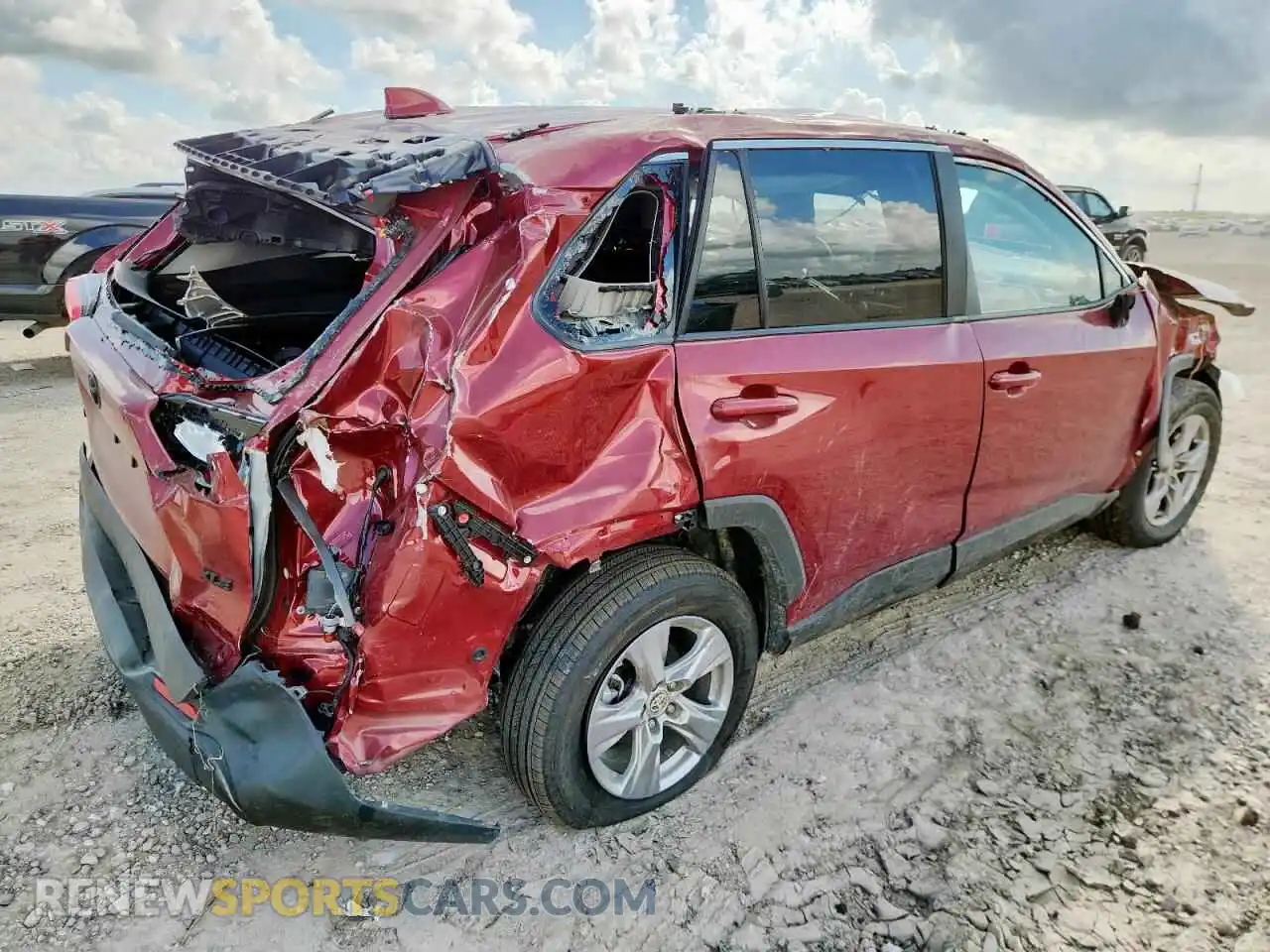 3 fotografías del automóvil dañado 2T3W1RFV1SW420606 TOYOTA RAV4 2025