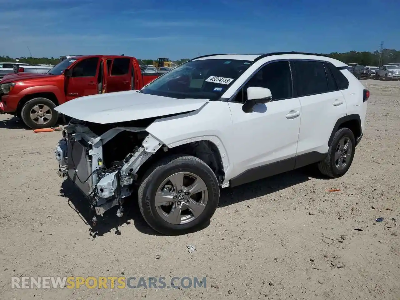1 Photograph of a damaged car 2T3W1RFV2SC308205 TOYOTA RAV4 2025