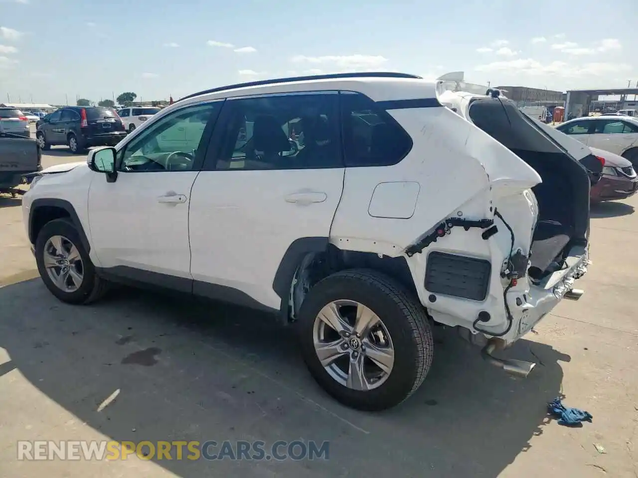 2 Photograph of a damaged car 2T3W1RFV2SW372386 TOYOTA RAV4 2025
