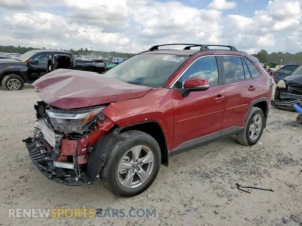 1 Photograph of a damaged car 2T3W1RFV2SW431453 TOYOTA RAV4 2025