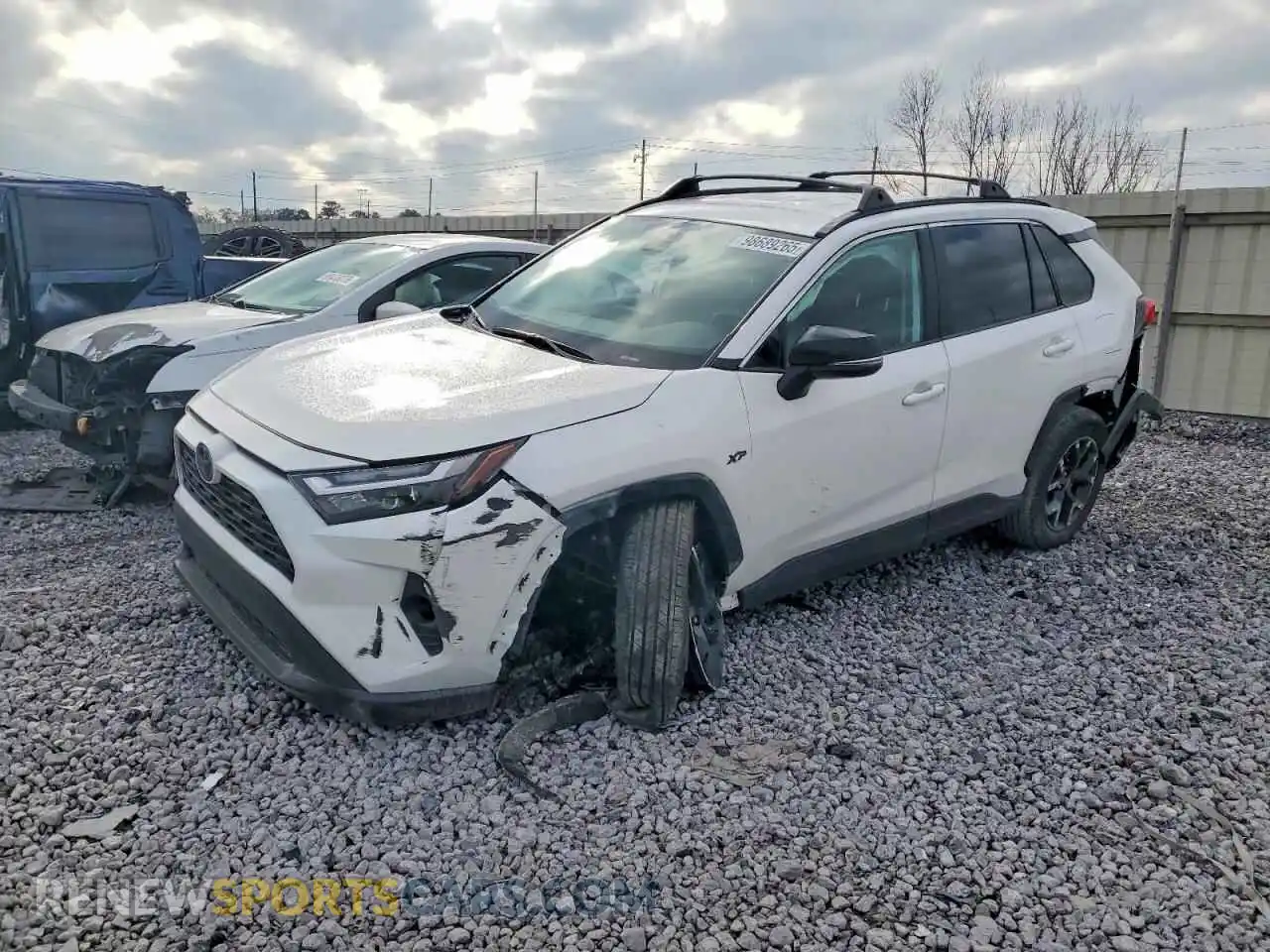 1 fotografías del automóvil dañado 2T3W1RFV3SW376611 TOYOTA RAV4 2025