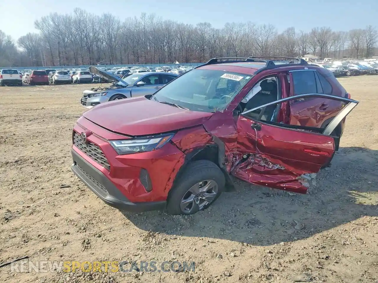 1 fotografías del automóvil dañado 2T3W1RFV3SW392565 TOYOTA RAV4 2025