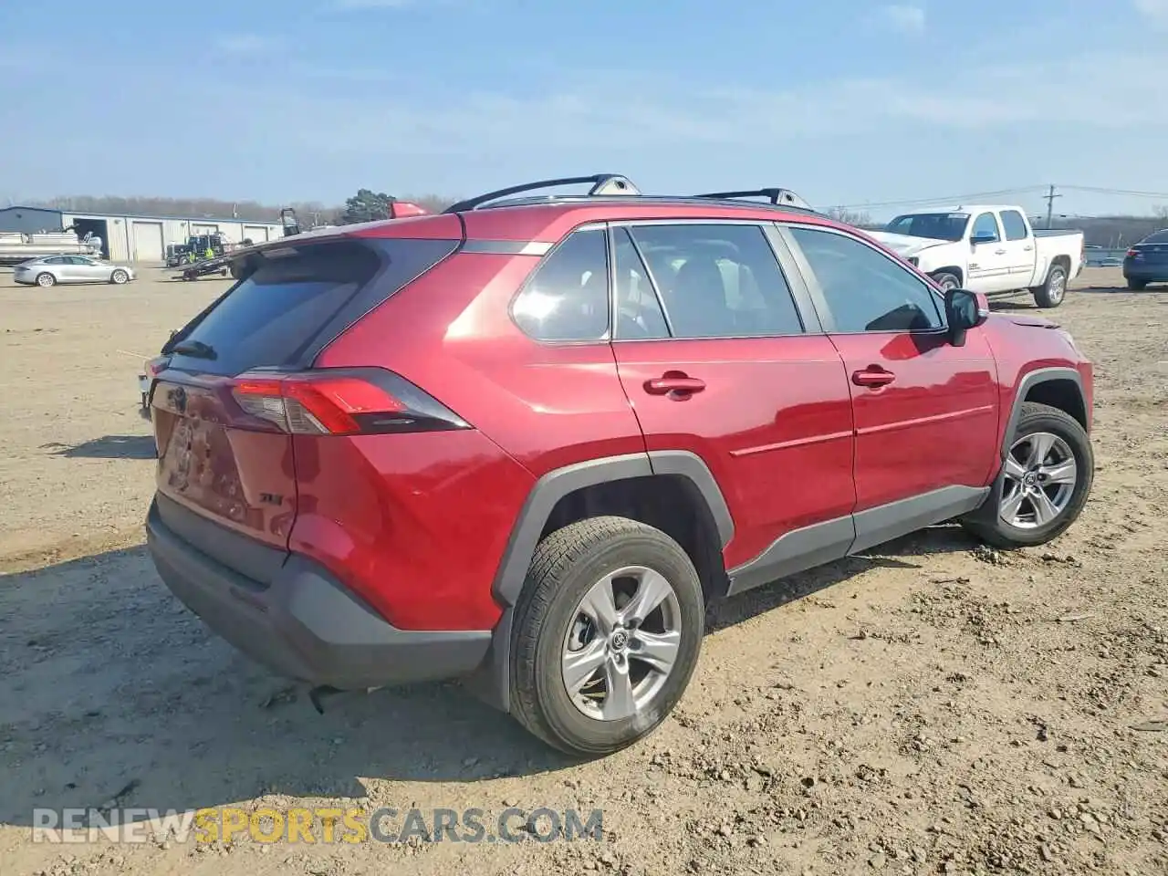 3 fotografías del automóvil dañado 2T3W1RFV3SW392565 TOYOTA RAV4 2025