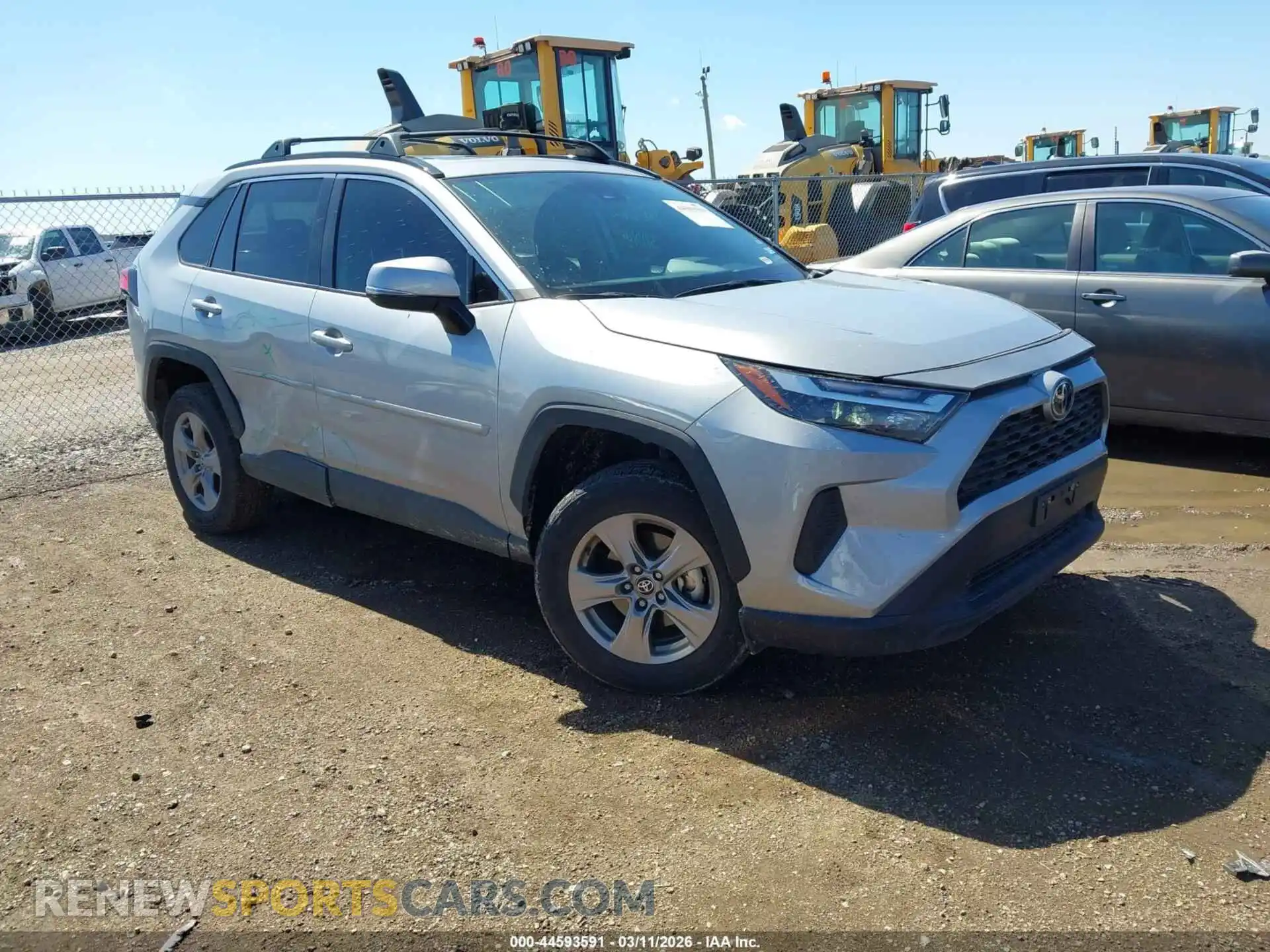 1 Photograph of a damaged car 2T3W1RFV3SW405816 TOYOTA RAV4 2025