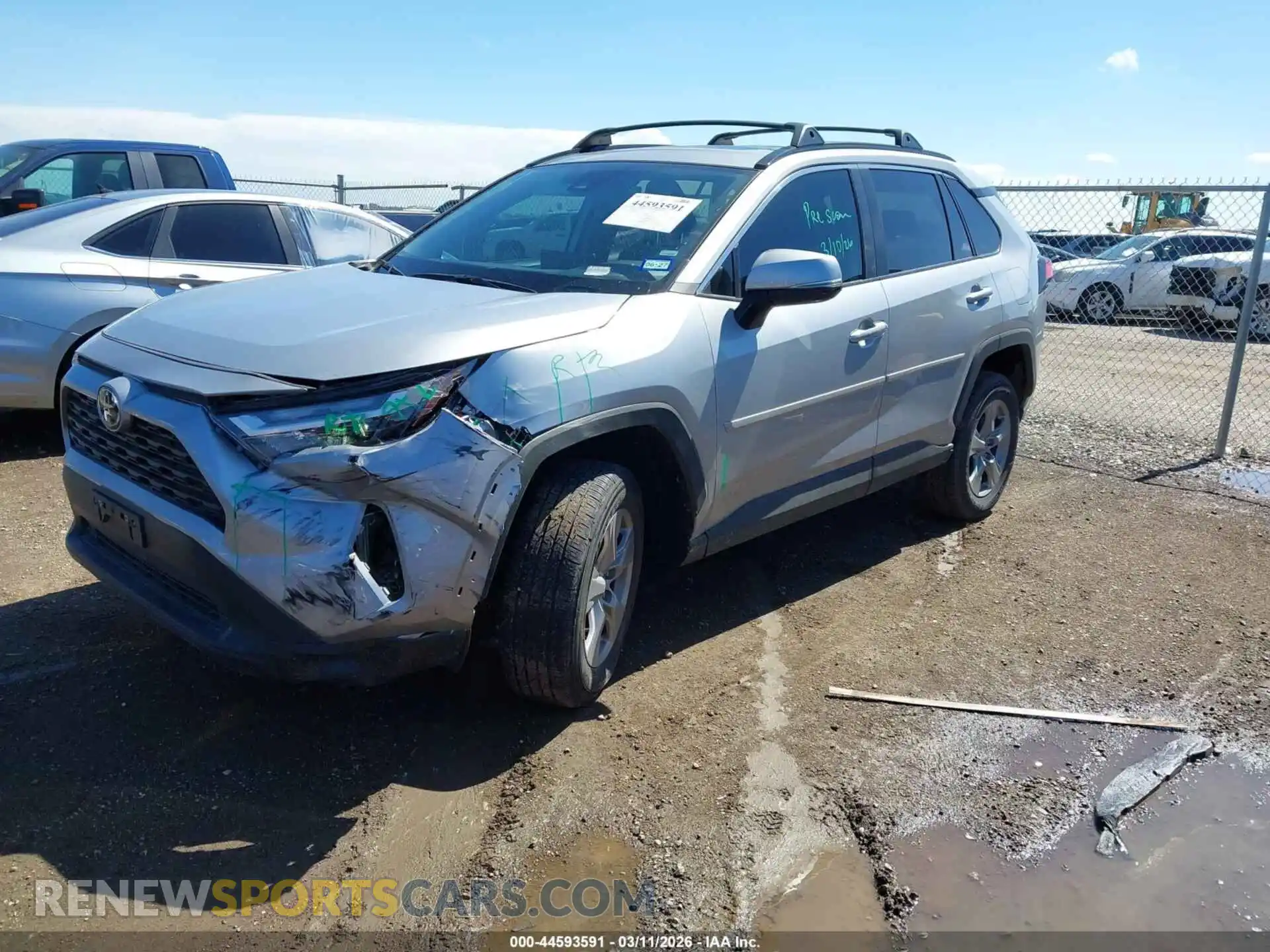 2 Photograph of a damaged car 2T3W1RFV3SW405816 TOYOTA RAV4 2025