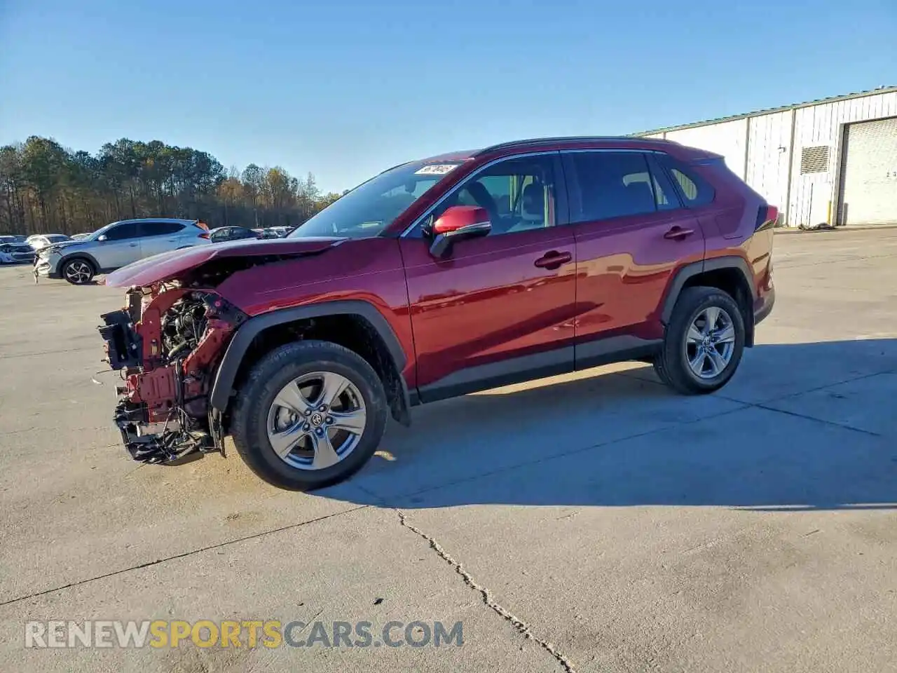 1 Photograph of a damaged car 2T3W1RFV3SW429825 TOYOTA RAV4 2025