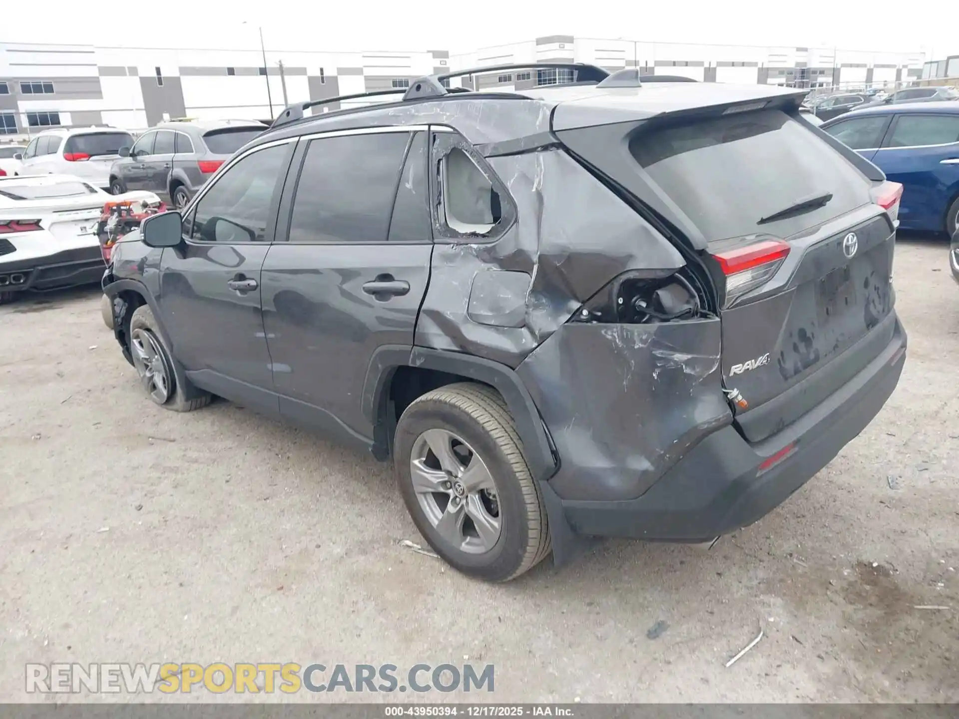 3 fotografías del automóvil dañado 2T3W1RFV4SC306715 TOYOTA RAV4 2025