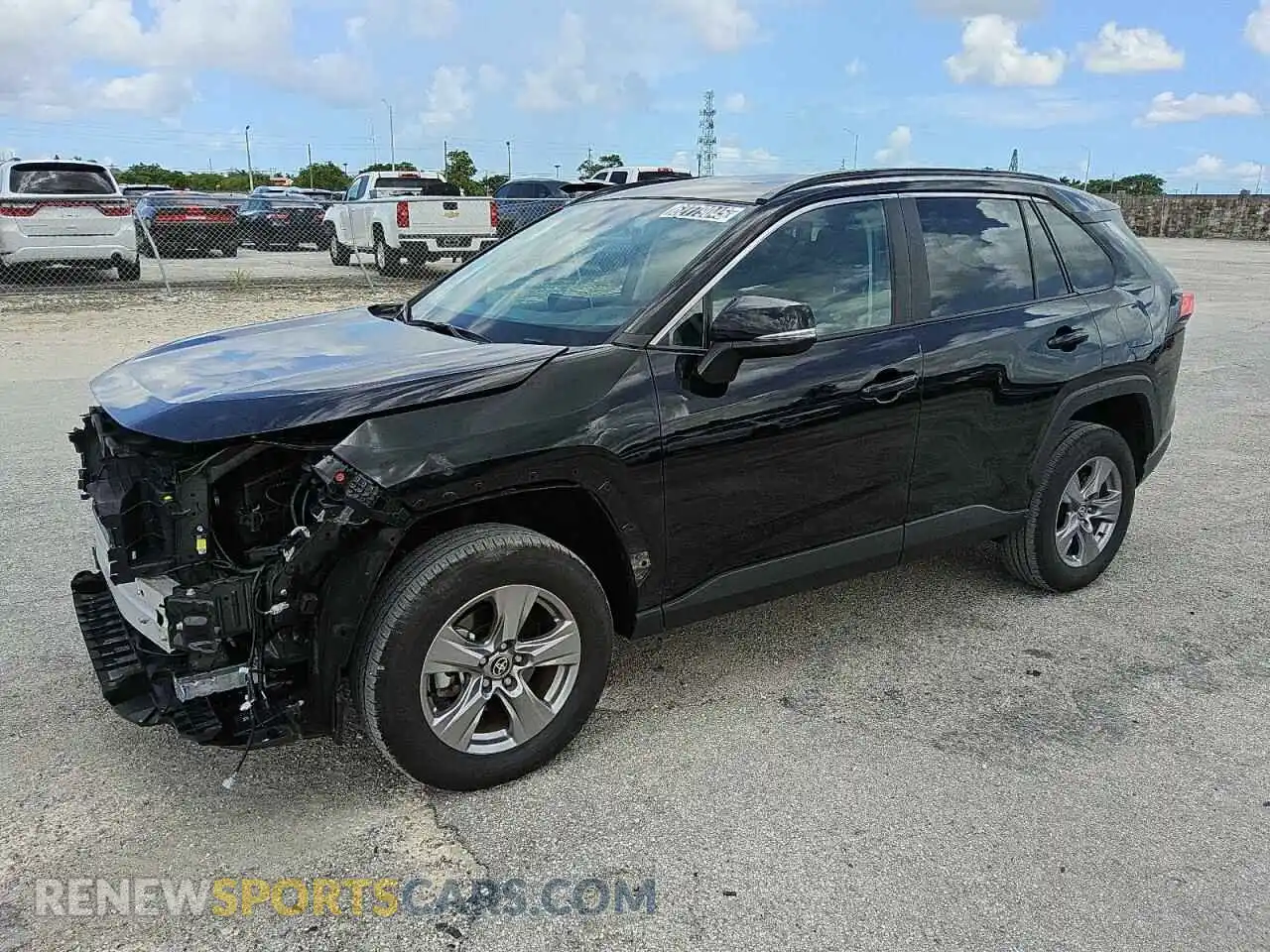 1 Photograph of a damaged car 2T3W1RFV4SC307105 TOYOTA RAV4 2025