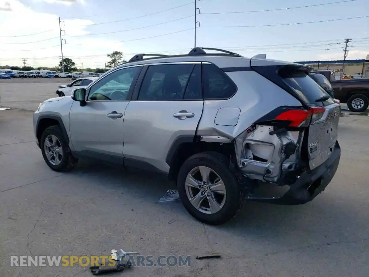 2 Photograph of a damaged car 2T3W1RFV4SC363934 TOYOTA RAV4 2025