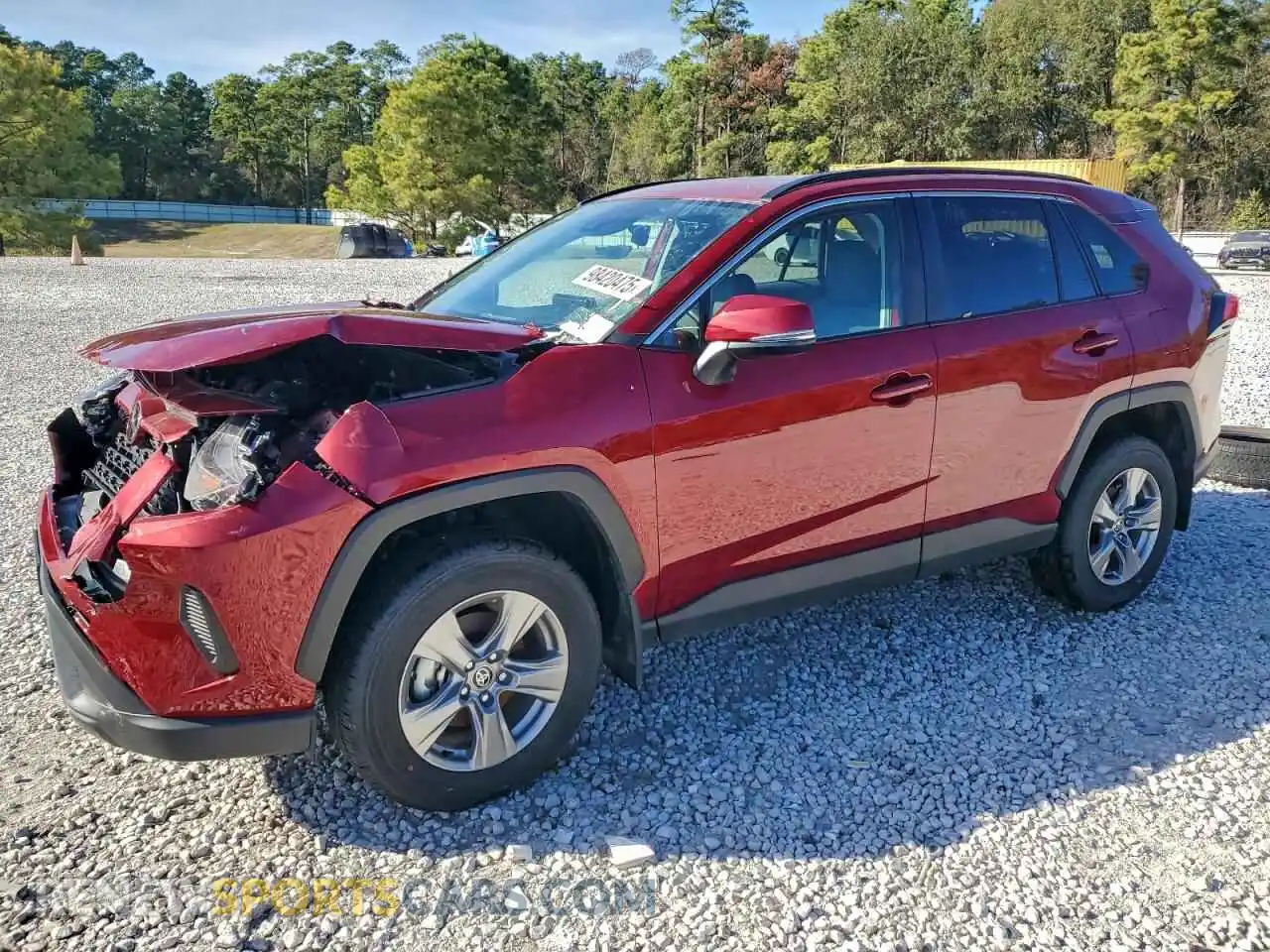 1 Photograph of a damaged car 2T3W1RFV4SW399394 TOYOTA RAV4 2025