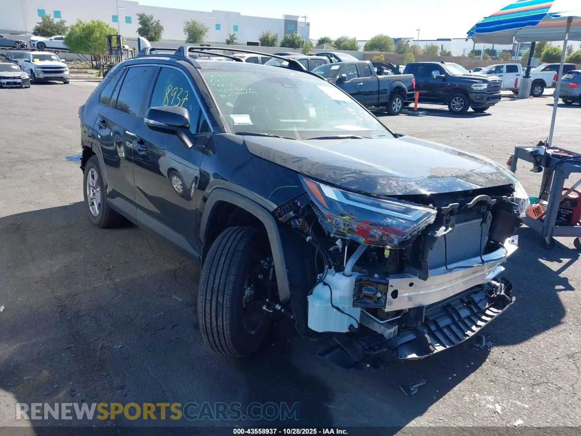 1 Photograph of a damaged car 2T3W1RFV4SW412077 TOYOTA RAV4 2025