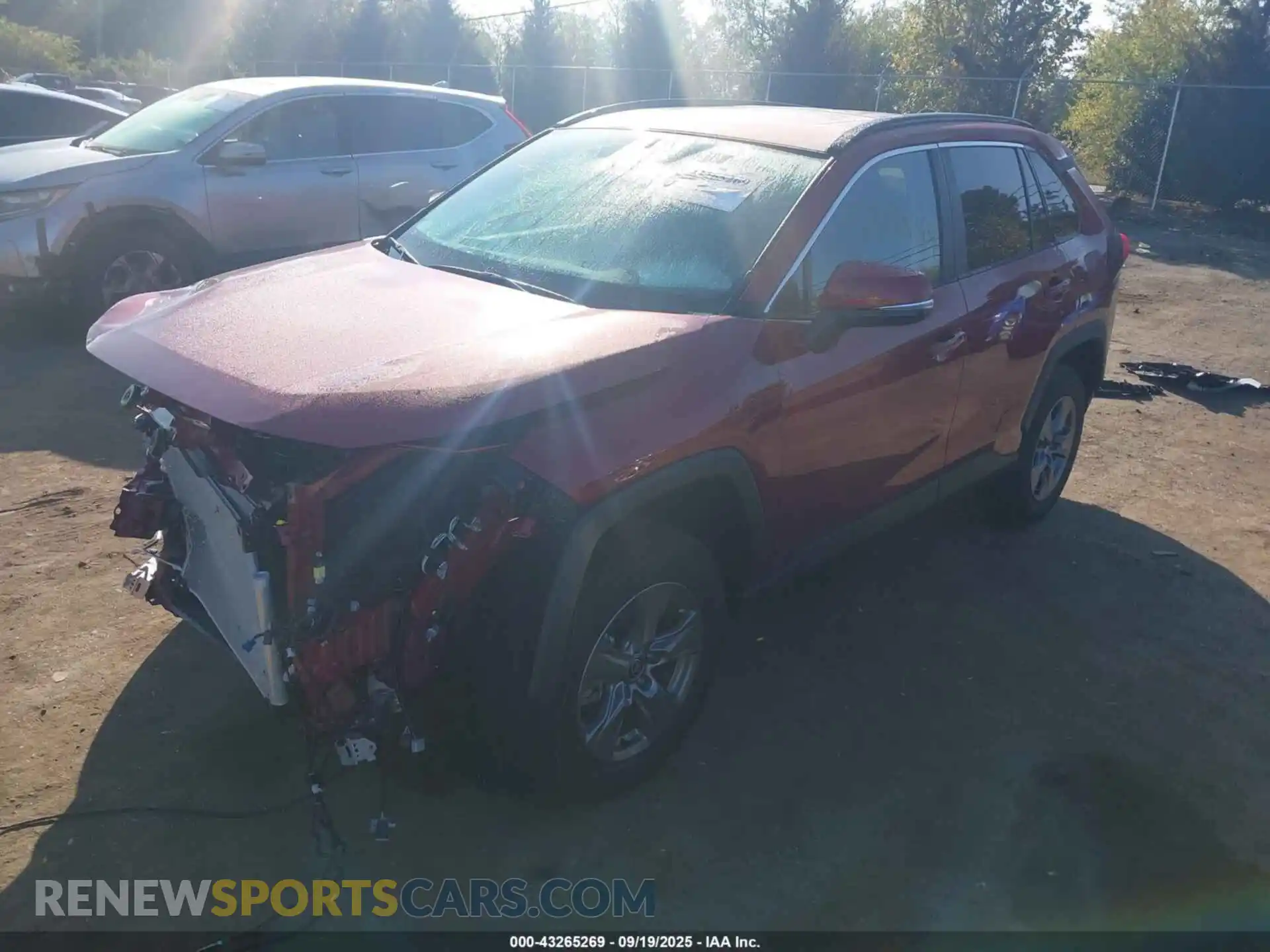2 Photograph of a damaged car 2T3W1RFV4SW416484 TOYOTA RAV4 2025