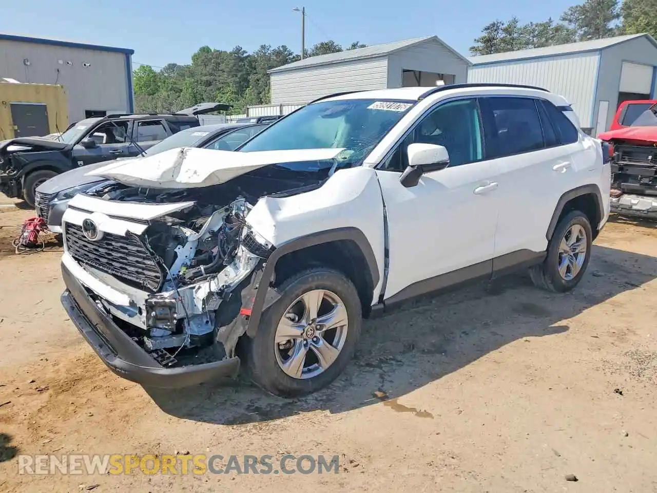 1 Photograph of a damaged car 2T3W1RFV5SW387612 TOYOTA RAV4 2025