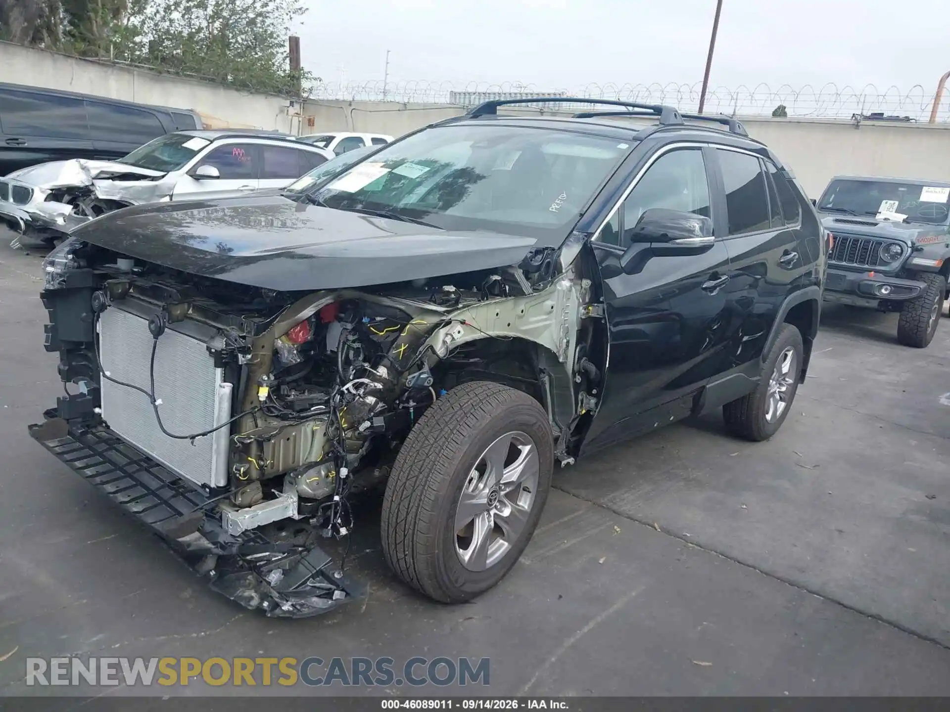 2 Photograph of a damaged car 2T3W1RFV5SW404246 TOYOTA RAV4 2025