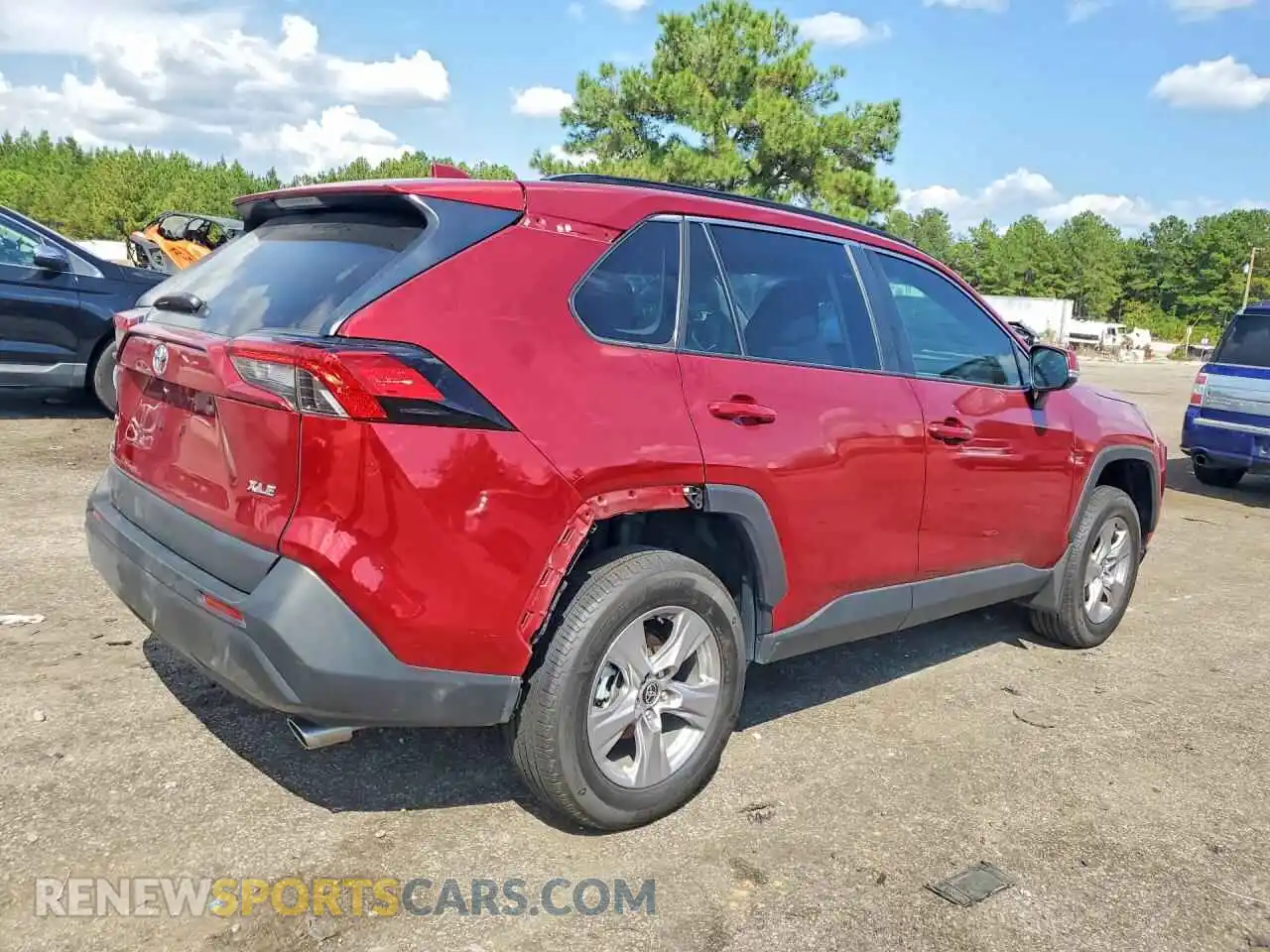 3 Photograph of a damaged car 2T3W1RFV5SW418583 TOYOTA RAV4 2025