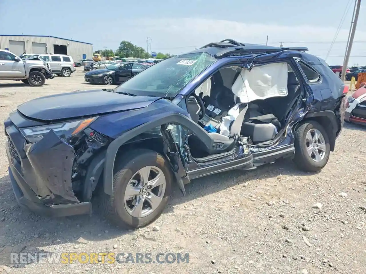 1 Photograph of a damaged car 2T3W1RFV5SW424254 TOYOTA RAV4 2025