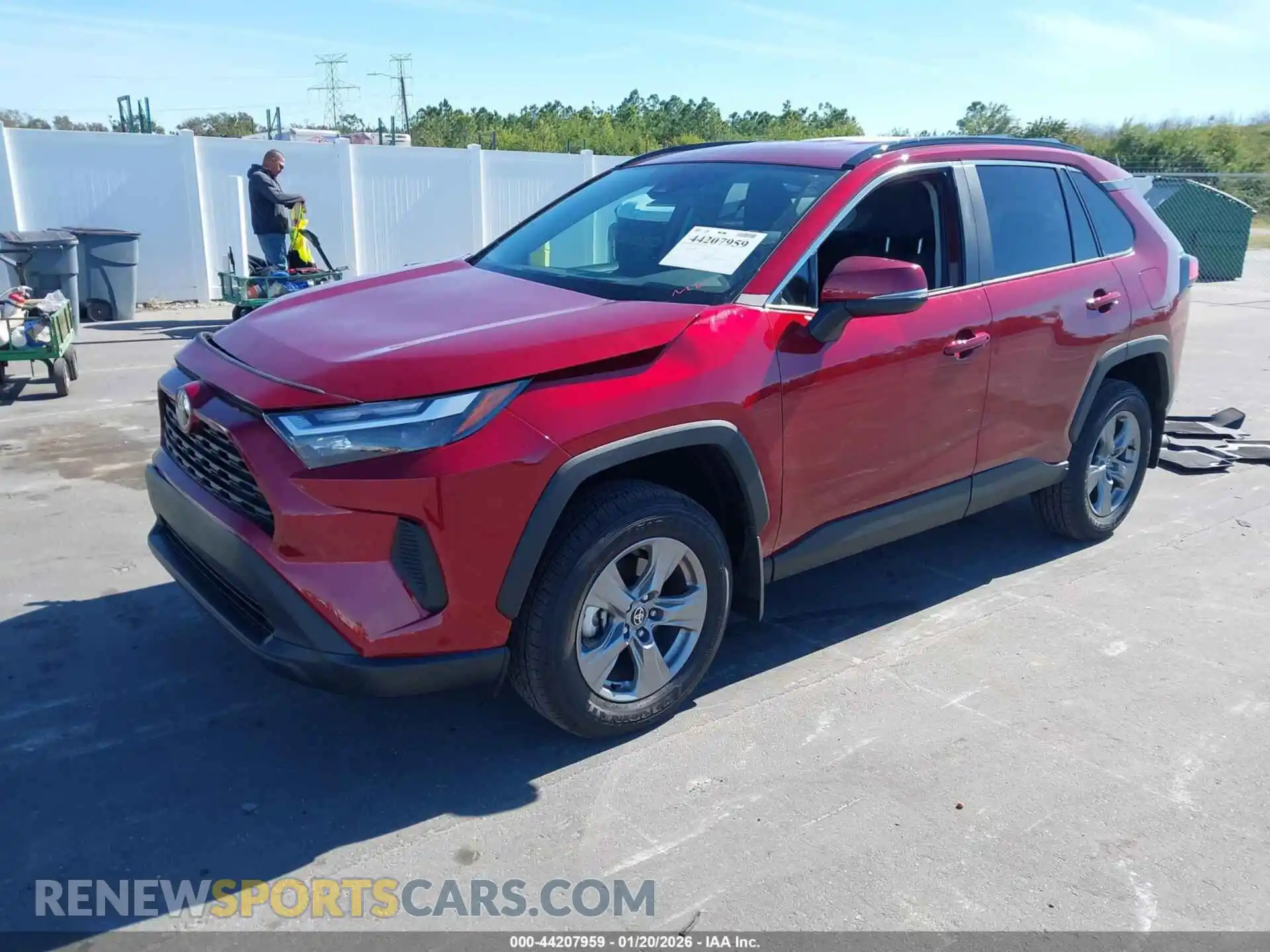 2 Photograph of a damaged car 2T3W1RFV5SW439434 TOYOTA RAV4 2025