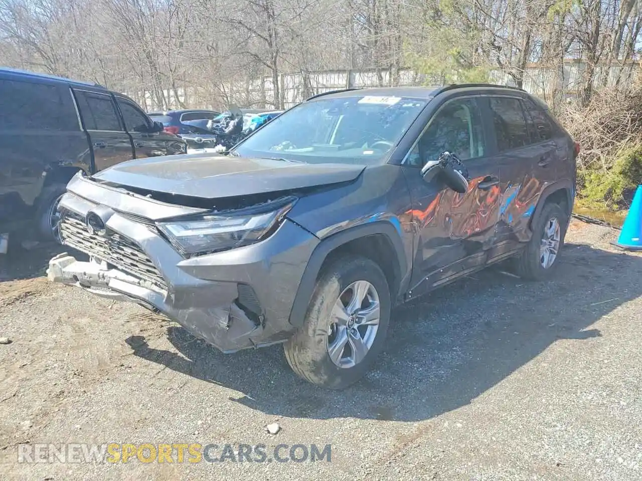 1 Photograph of a damaged car 2T3W1RFV6SW376277 TOYOTA RAV4 2025