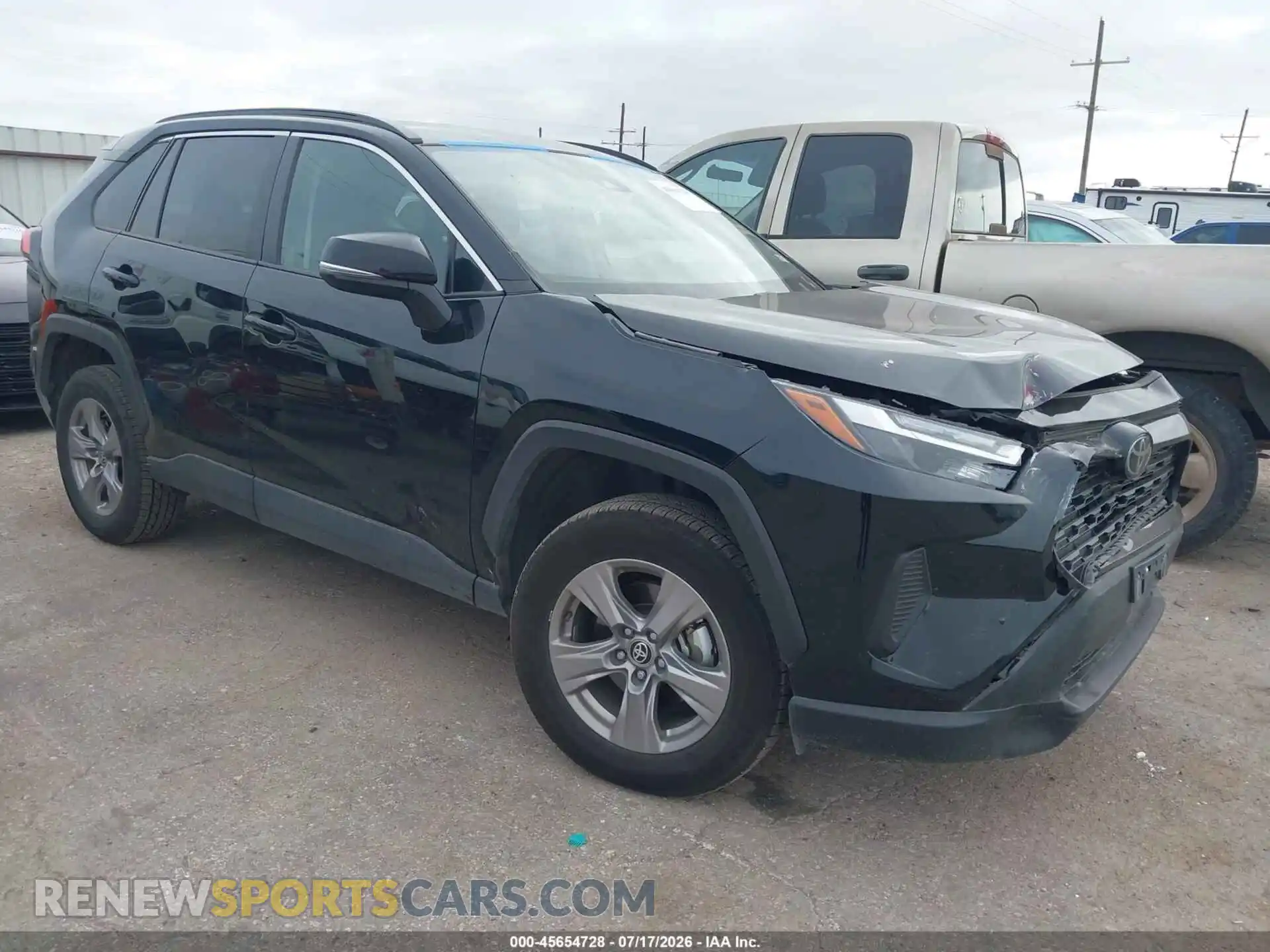 1 Photograph of a damaged car 2T3W1RFV6SW380992 TOYOTA RAV4 2025